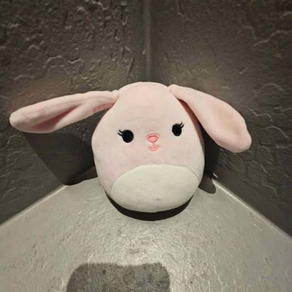 Bop the Pink Bunny Squishmallow Plush 4"